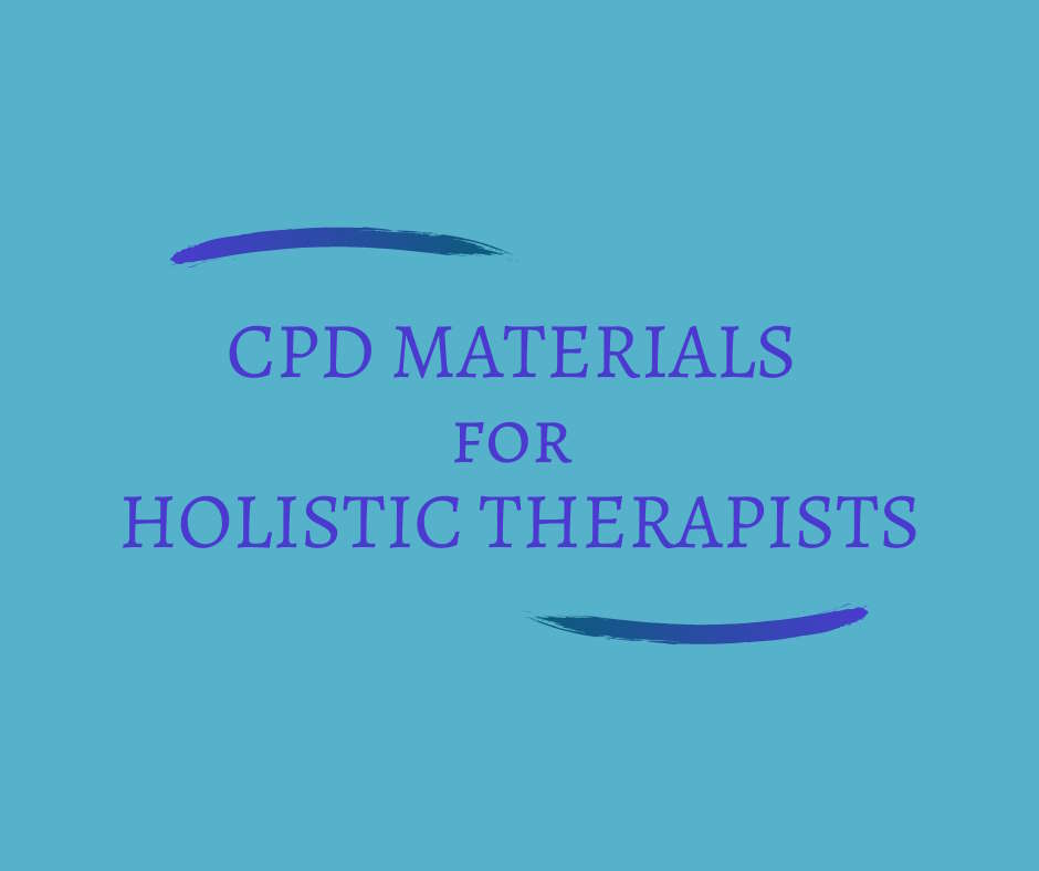 CPD for Holistic Therapists