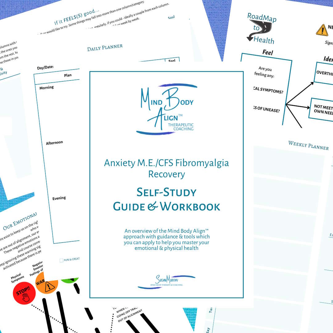 Anxiety M.E./CFS Fibromyalgia Recovery Self-Study Guide & Workbook